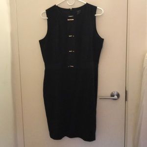 Ann Taylor cute mini black dress